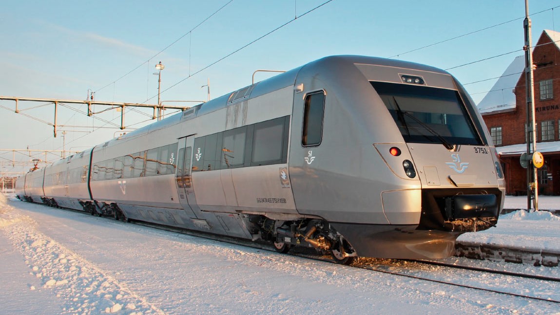 Tågmodell: x55 även kallad SJ3000